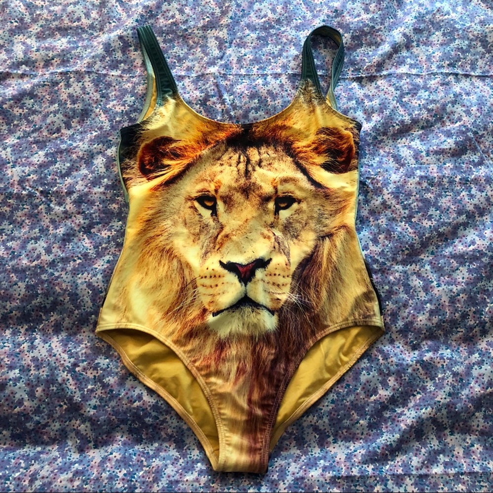 We Are Handsome The King Tank Swimsuit M